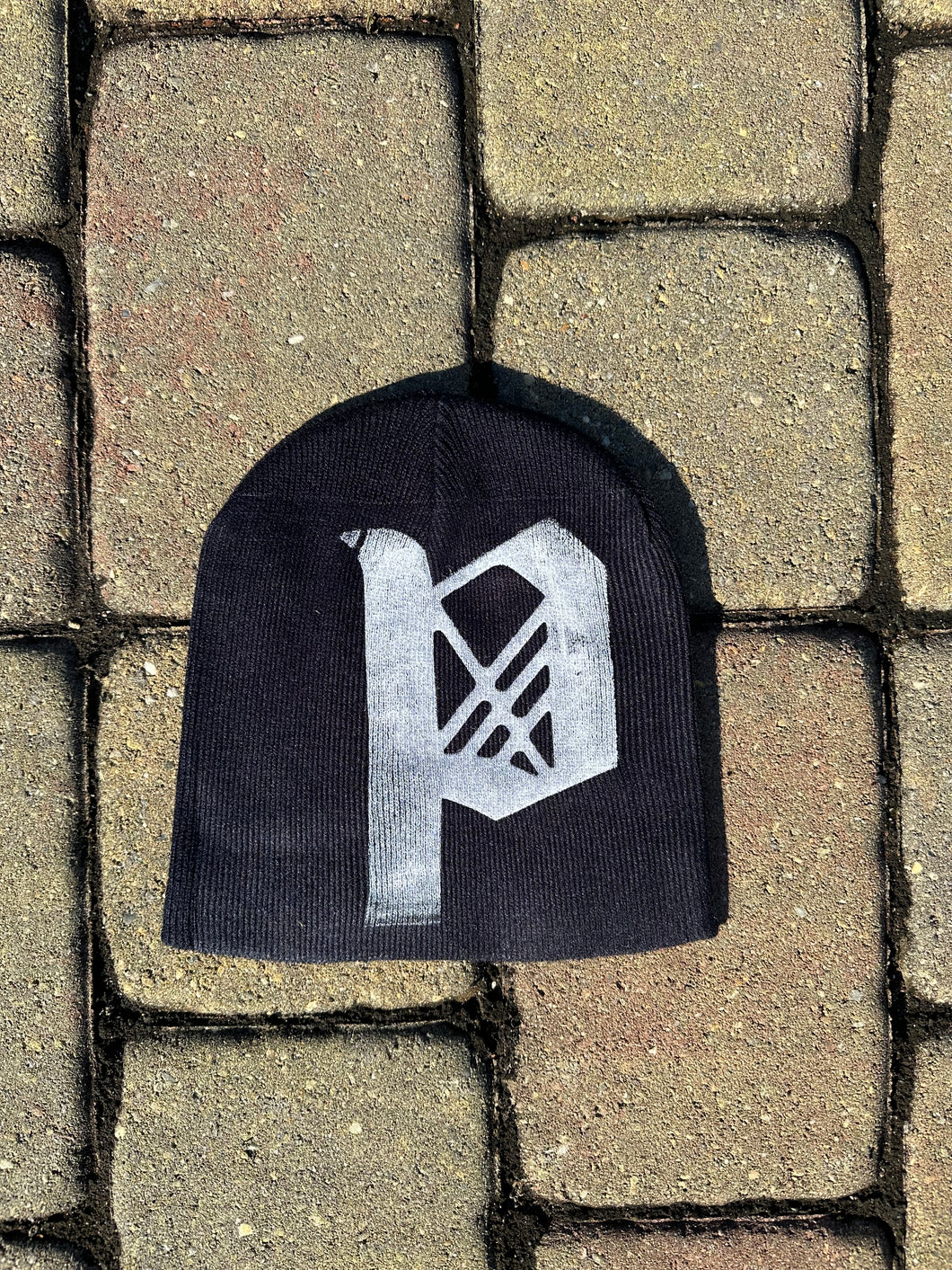 *P Navy Blue Skully