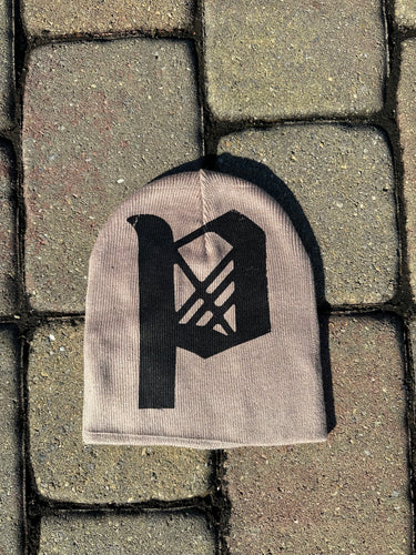 *P Light Brown Skully