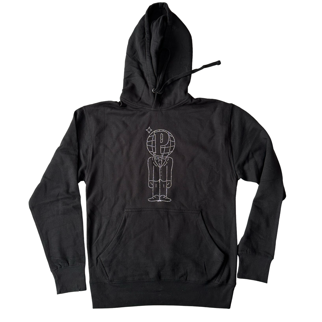 Logoman Rhinestone Hoodie