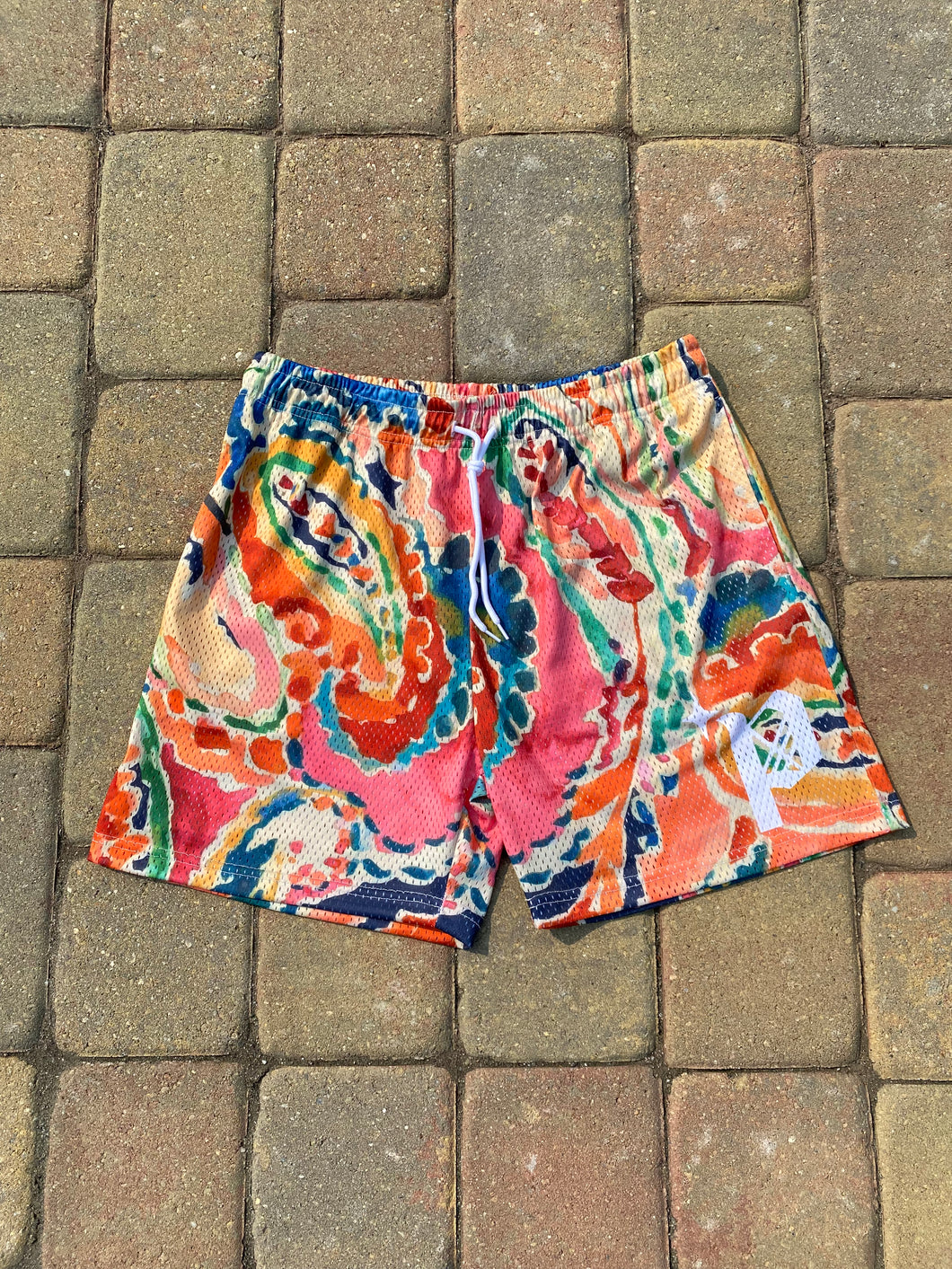 Game Changers Mesh Watercolor Shorts