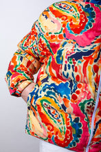 Load image into Gallery viewer, Water Color Puffer Jacket