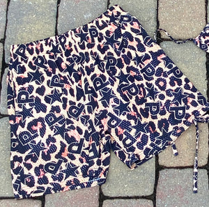 Cheetah Mesh Shorts